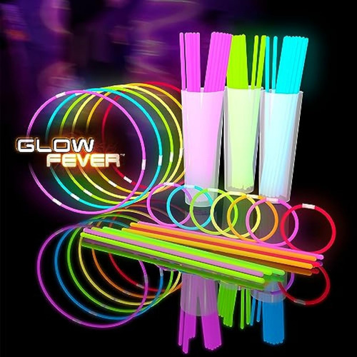 Glow Fever Glowsticks - Paquete De 1200 Piezas De