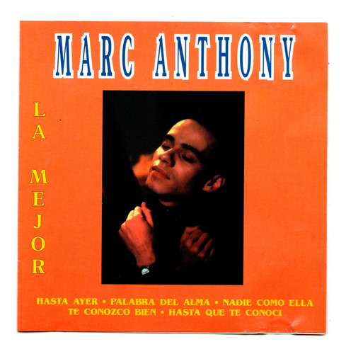 Fo Marc Anthony Cd Lo Mejor Ricewithduck