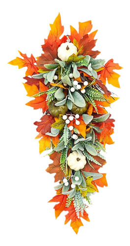 Guirnalda De De Otoño, Guirnalda De Pared Artificial Para