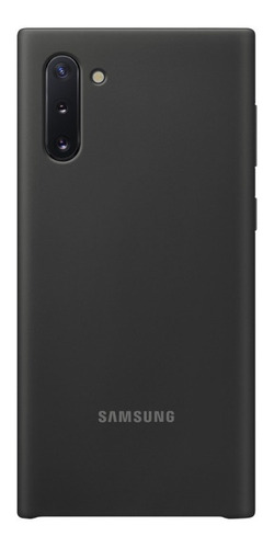Case Galaxy Note 10 Normal Silicone Cover Original Negro