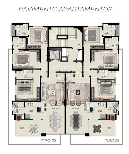 Imagem 13 de 15 de Stella Maris Residence - 3 Suites Itapema - 3576