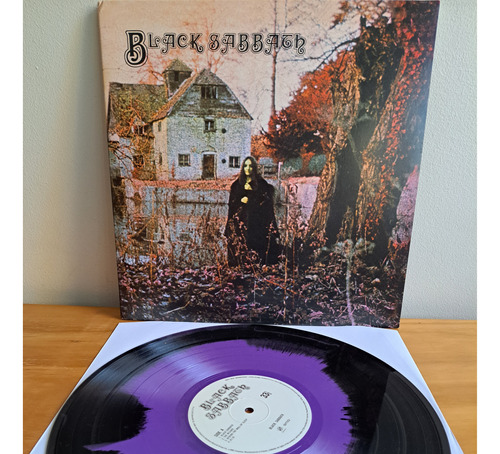 Vinilo Black Sabbath Lp Ed. Limitada Splatter Purple 2022 Nm