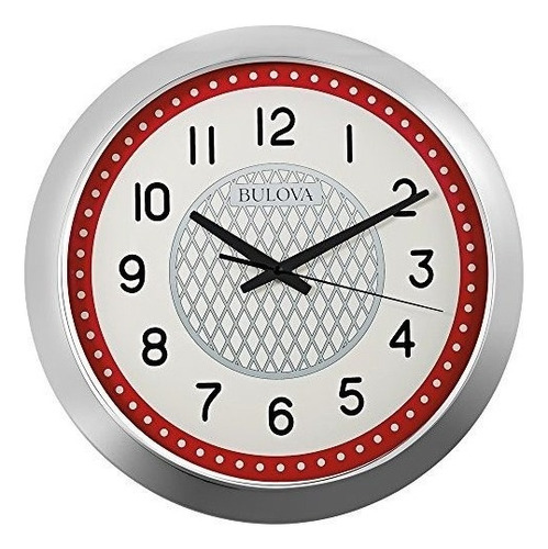 Bulova Juke Caja Reloj De Pared Color Plate