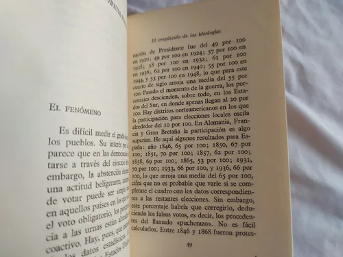 El Crepusculo De Las Ideologias - G. Fernandez De La Mora (Usado)