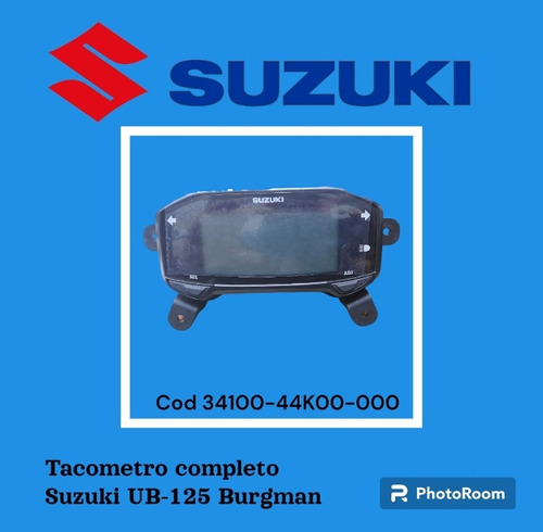 Tacometro Completo   Suzuki Ub-125 Burgman 