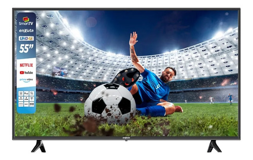 Smart Tv Enxuta 55 Ultra Hd 4k Enxuta Ledenx1255sdf4kl Febo