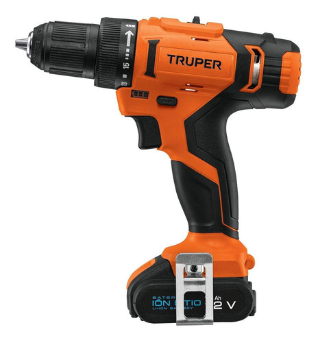 Imagen 2 de 4 de Taladro inalámbrico 3/8", 12 V, Truper 18153