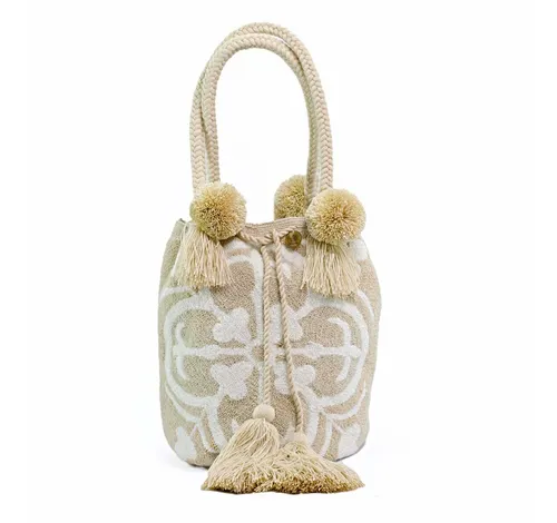 Mochila wayuu blanca hotsell
