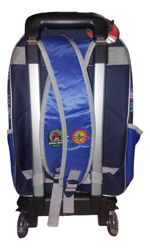 Mochila Angry Birds Con Ruedas Led Primaria Urbania