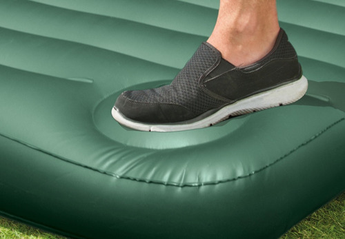 Imagen 5 de 5 de Colchon Inflable Intex 1 Plaza 99cm Ancho C/fuelle #66927
