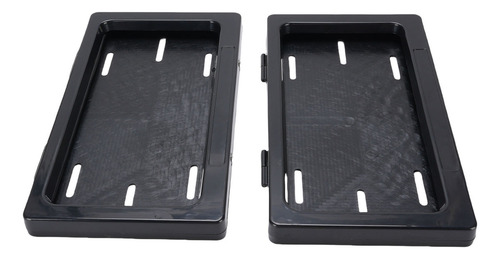 Funda Abatible For Matrícula De Coche, 2 Unidades, Oculta,