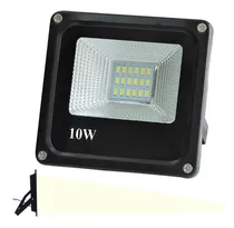 Comprar Reflectores Led 10w Luz Blanca Exteriores Profesional Color de la carcasa Negro
