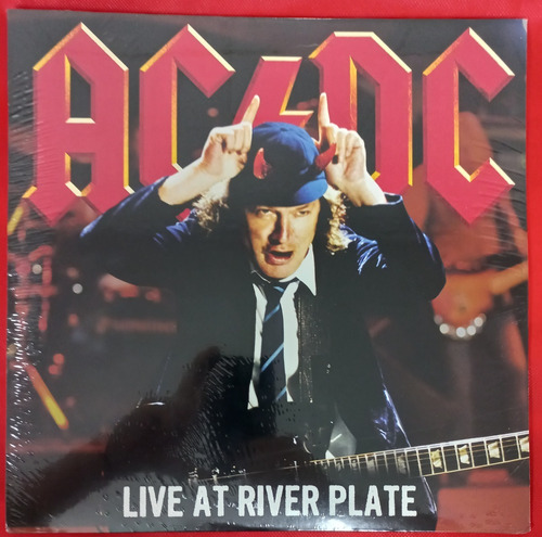 Vinilo Ac/dc L¿ive At River Plate 3lp Nuevo Sellado