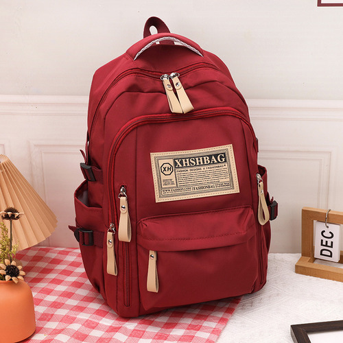 Mochila Schoolbag De Gran Capacidad Para Escuelas Secundarias Y Jóvenes