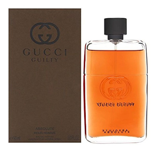 Gucci Guilty Absolute De Parfum Spray Para Hombres,3 Onzas