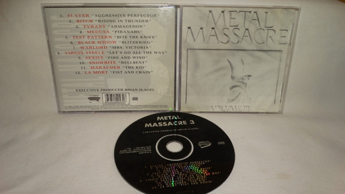 Metal Massacre - Volume Iii (metal Blade Matrix Disctronics 