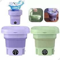 Comprar Mini Maquina De Lavar Roupa Portátil Dobrável Centrifuga 6l