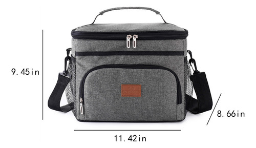 Bolsa Térmica: Bolsa Portátil Aislada A Prueba De Fugas Con