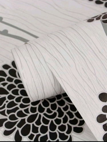 Imagen 6 de 8 de Papel Tapiz Vinil Con Adhesivo Decoración Interiores Pared