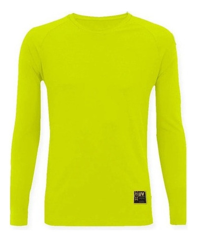 Camiseta Remera Neon Proteccion Solar Uv50+ Trekking Playa