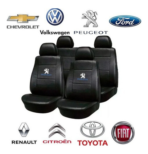 Fundas Asiento Cuerina P Volkswagen Gol Trend Voyage Power