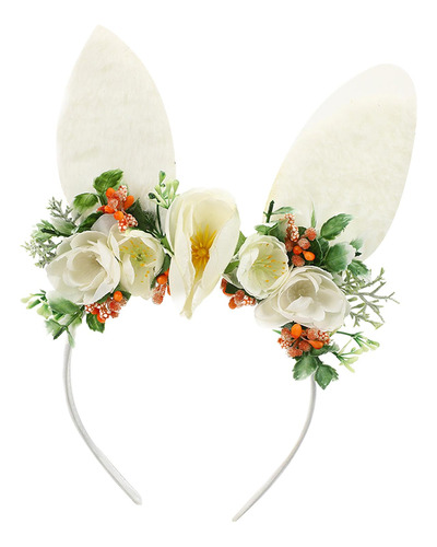 Flores Headwear Head Hoop Cute Furry Ears Diadema Para