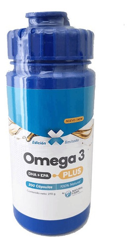 Omega 3 Original 200 Cap  1000mg Natural Farm