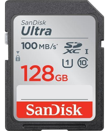 Cartão De Memória Sd Xc 128gb Ultra Uhs-i 100mb/s