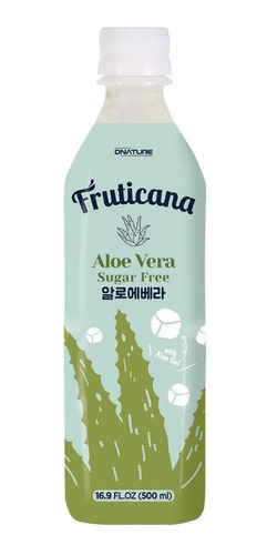 Imagen 1 de 1 de Fruticana, Jugo De Áloe Vera Sin Azúcar, 500 Ml