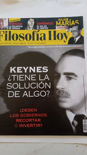 Revista Filosofia Hoy Nº35 Keynes, Julian Marias