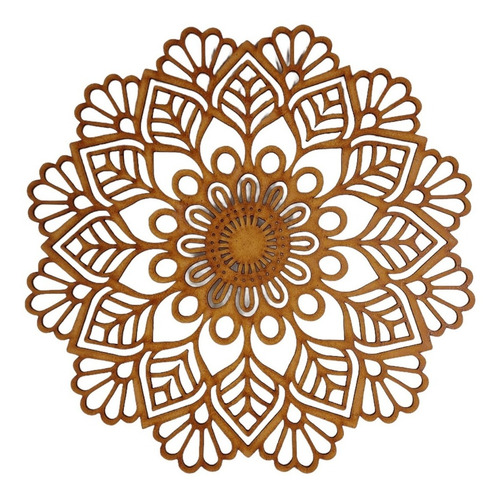 Imagen 4 de 9 de Mandala En Mdf Corte Laser