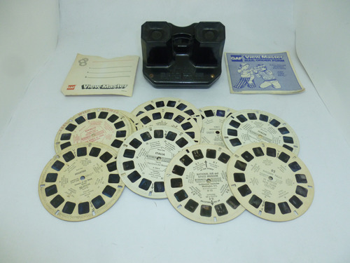 View Master + 22 Carretes De Turismo Vintage*leer Descripció