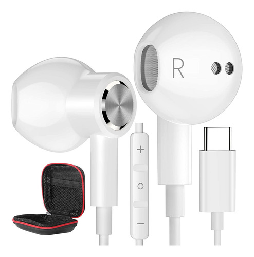 Audífonos Usb C, Audífonos Tipo C Para Samsung Galaxy S2