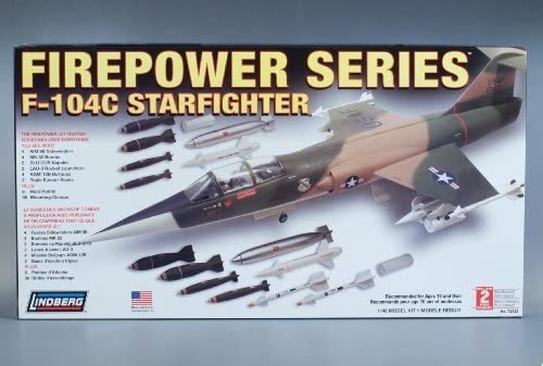 Modelinos De Aviones Lindberg F-104c Starfighter