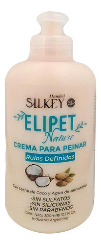 Silkey Elipet Nature Crema Para Peinar Rulos Definidos X 300