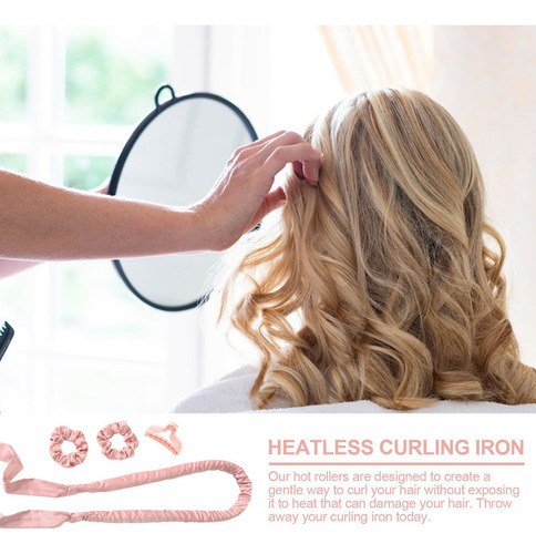 Rizadores De Pelo Sin Calor Diadema Para Rizos Sin Calor Jue
