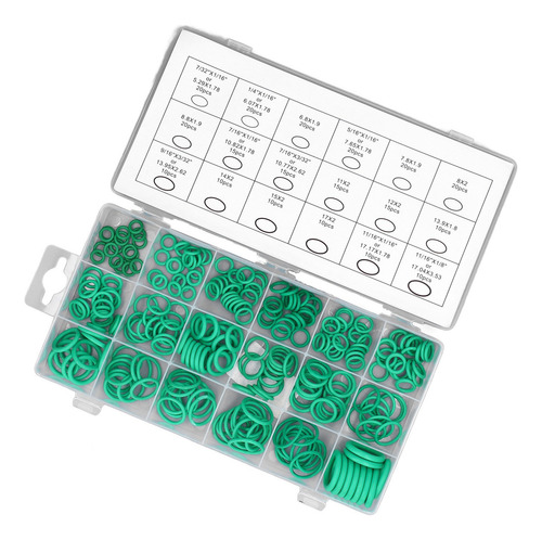 Juego De Juntas Tóricas Verdes Para Mantenimiento Automotriz