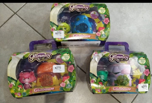 Imagen 2 de 10 de Casa Con Mini Muñeca Glimmies Con Luz Wabro