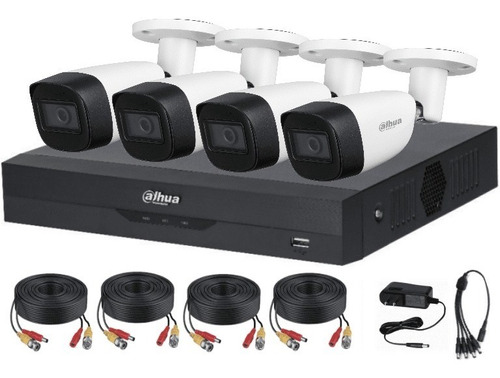 Kit Dvr Wizsense 4ch + 1 Ip 5mp Con Audio + 4 Cam 5mp 2.8mm