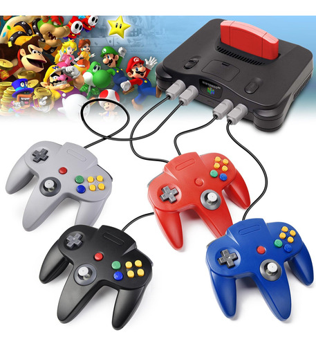 2 Pack N64 Controller, Innext Classic Wired N64 64-bit Game