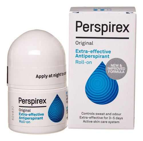 Antitranspirante Extra Efectivo Perspirex Original Roll On 2 Libre De Perfume
