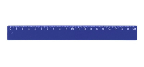 300 Réguas Plástica 20cm Personalizado 1 Cor