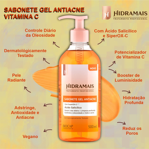 Kit Tratamento Prevenção Espinhas Limpeza Profunda Hidramais