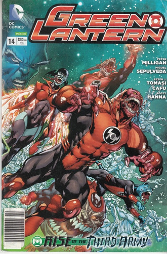 Comic Dc New 52 Green Lantern # 14 Editorial Televisa