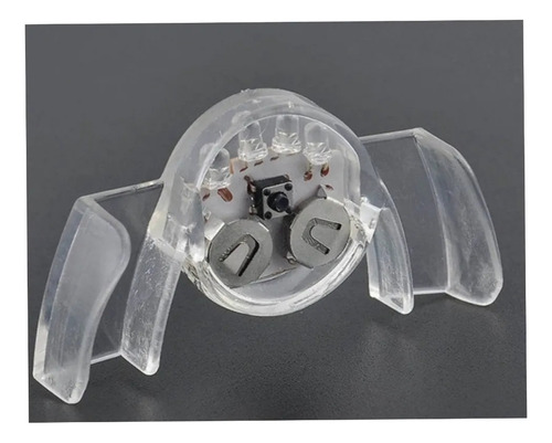 Luz Led Creativa Para Disfraz - Dientes Iluminados / 3 Pzas Rgb