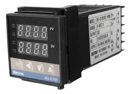Controlador De Temperatura K Pid Digital Rex-c100 Lcd Max.40