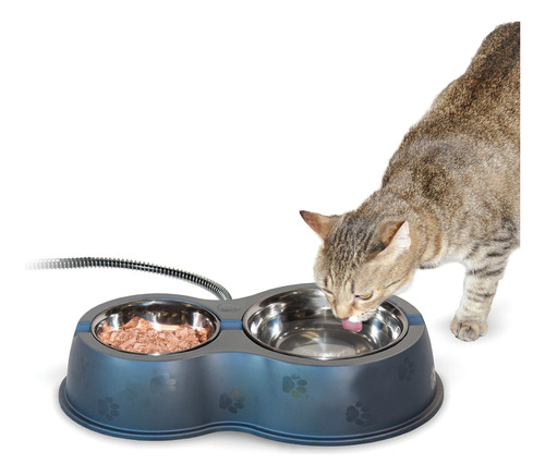 K&h Pet Products Cuencos Termicos Para Gatos Thermo-kitty Ca