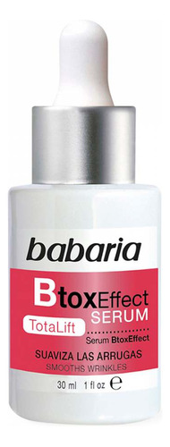 Serum Babaria 32064 Botox  30 Ml  Rojo  1 Ud  15x1