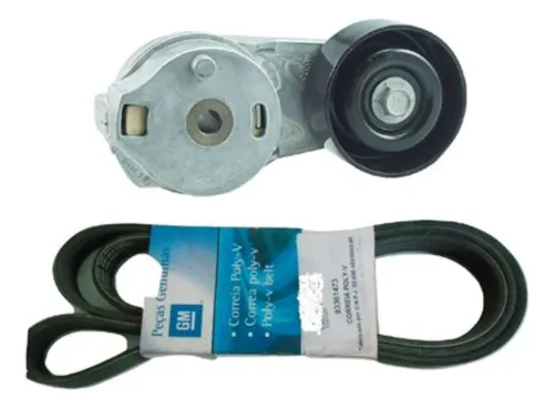 Kit Correa Y Tensor Poly V Chevrolet S10 2.8 /2011 Mwm