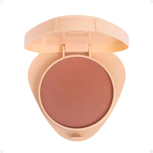 Ruby Rose Glass Blush Compacto Gb10 Hb-6120-1 Marrom-claro